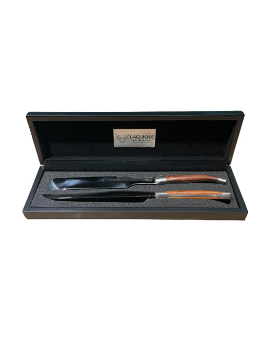 Service Foie Gras 2 pièces avec coffret - Laguiole en Aubrac